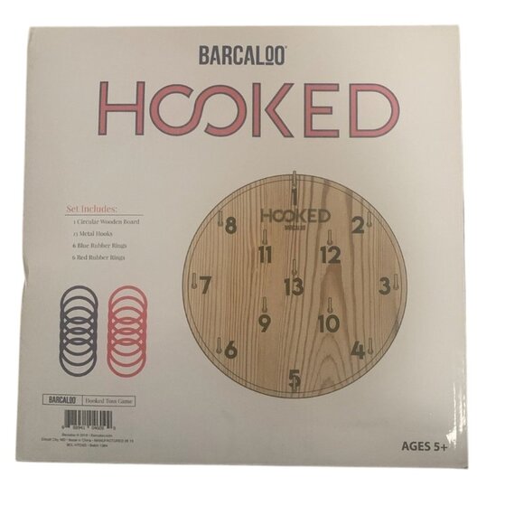 NWT BARCALOO HOOKED RING & HOOK TOSS GAME - Picture 2 of 4